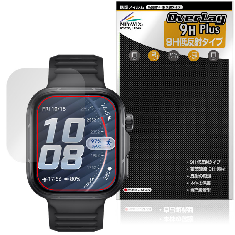 HUAWEI WATCH FIT 5 Pro �ݸ�ե���� OverLay 9H Plus for �ե��������� ���ޡ��ȥ����å� 9H ����� ��������쥢 ȿ���ɻ�