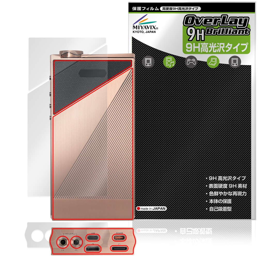 EvoAria EvoOne Ti / EvoOne Cu 背面・底面 保護フィルム OverLay 9H