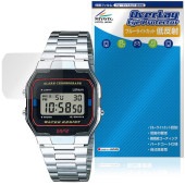 CASIO VINTAGE A163WA-1Q �ݸ�ե���� OverLay Eye Protector ��ȿ�� for ������ �ӻ��� �վ��ݸ� �֥롼�饤�ȥ��å� ȿ���ɻ�