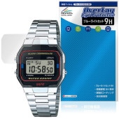 CASIO VINTAGE A163WA-1Q �ݸ�ե���� OverLay Eye Protector 9H for ������ �ӻ��� �վ��ݸ� 9H ����� �֥롼�饤�ȥ��å�