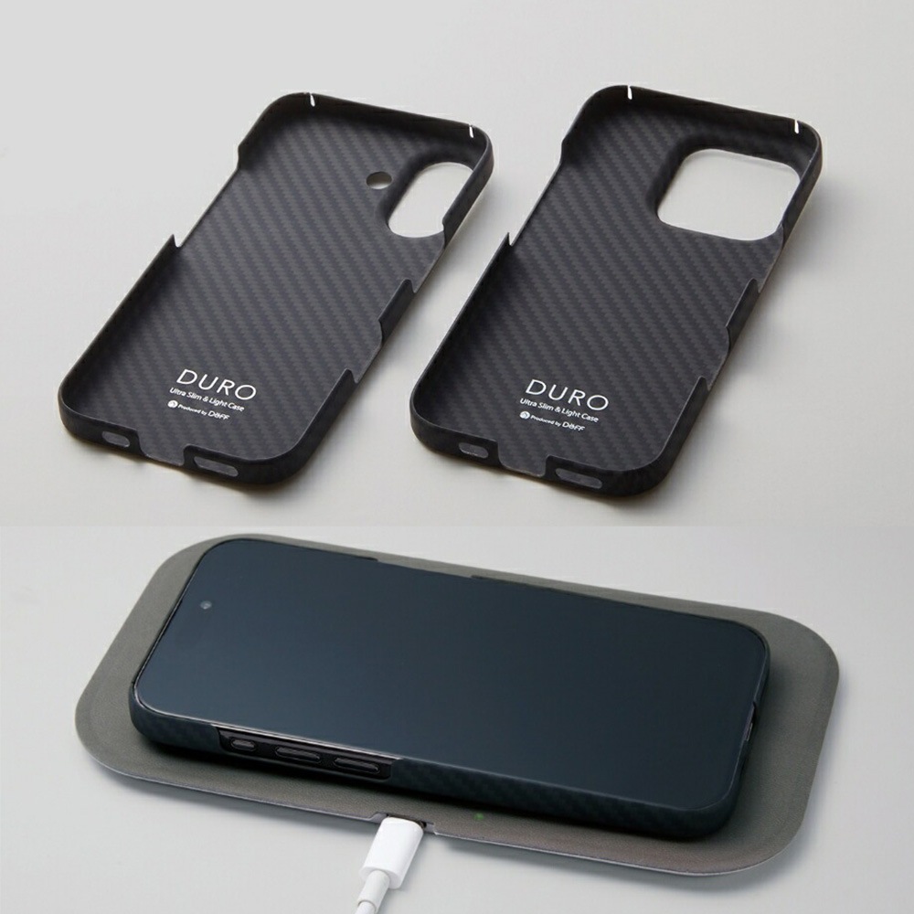 iPhone 16 Pro ����ߥ����ݥ����� Ultra Slim & Light Case DURO for �����ե����� 16 �ץ� �磻��쥹�����б� Ķ���� ���� �Ѿ׷� Deff �ǥ�����