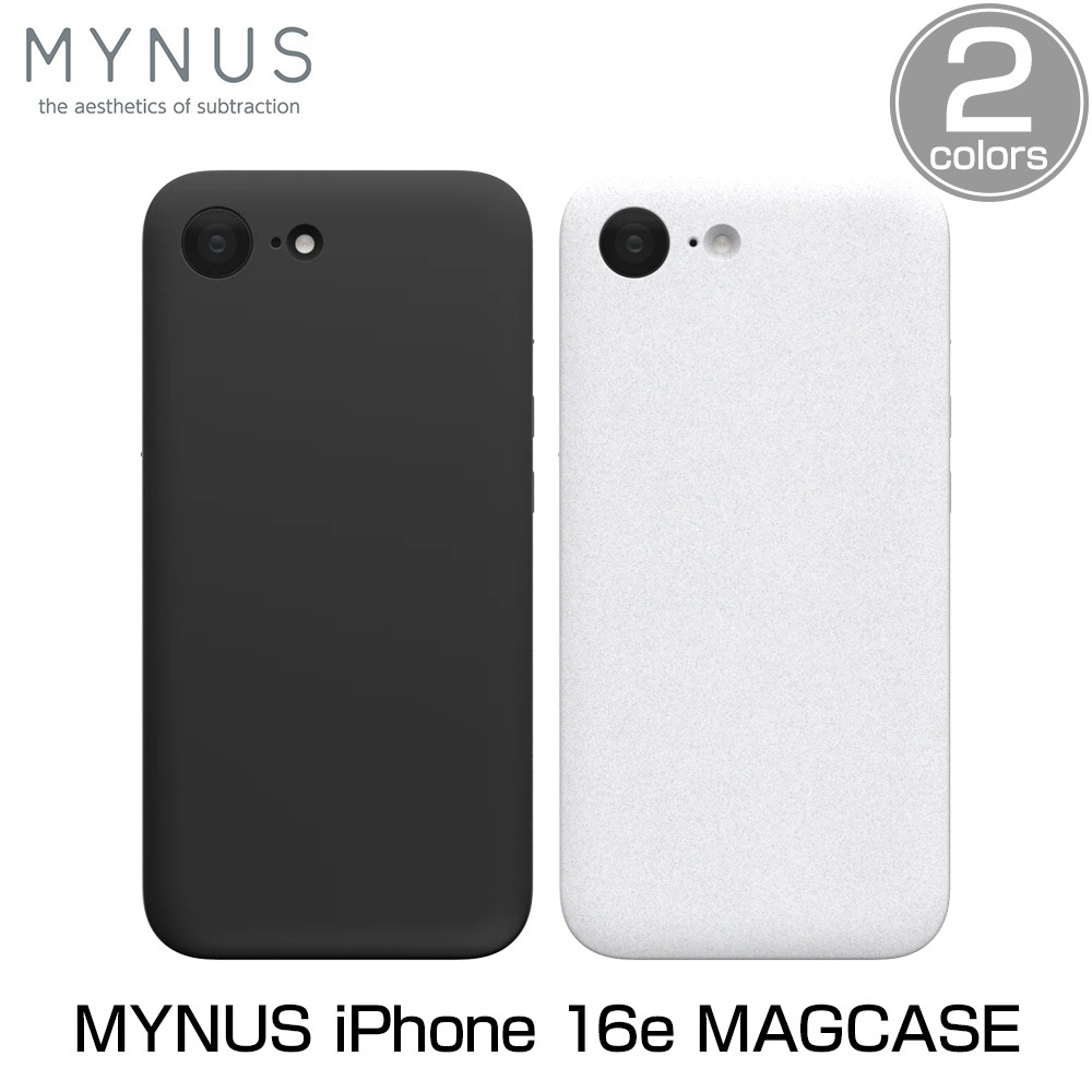 MYNUS iPhone 16e MAGCASE MagSafe�б� �ޥ��ʥ� �����ե����� �ޥ�������