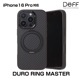 iPhone16Pro DURO RING MASTER for iPhone 16 Pro(�ޥåȥ֥�å�) 360�ٲ�ž MagSafe��� ������� �ե��󥬡���� ��ǽ���ä��ϥ��֥�åɥ����� Deff �ǥ�����