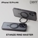 iPhone16Pro ETANZE RING MASTER for iPhone 16 Pro(֥å) 360ٲž MagSafe  ե󥬡 ǽäϥ֥åɥ Deff ǥ
