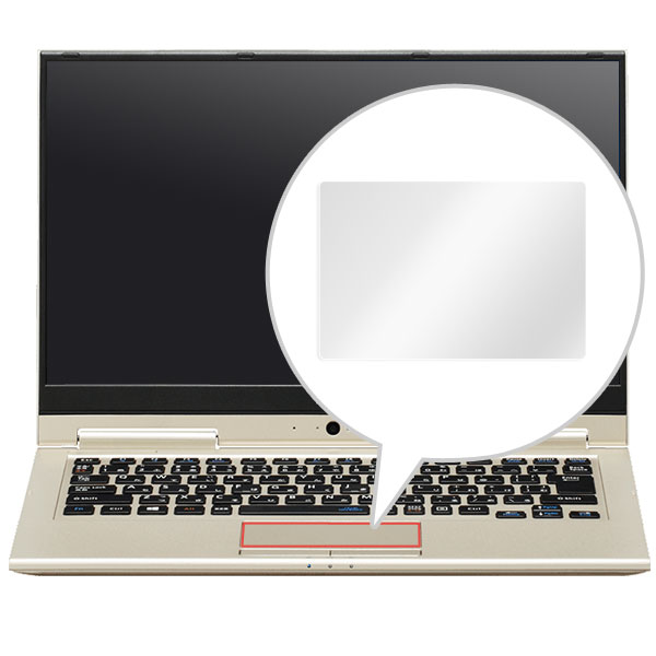 OverLay Protector for �ȥ�å��ѥå� NEC LAVIE Hybrid ZERO HZ750/GA / HZ550/GA / HZ350/GA ���꡼��