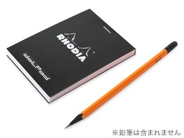RHODIA �֥��å����ǥ��� �ɥåȥѥå� No 12(�֥�å����С����ɥå�����)