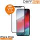 Deff TOUGH GLASS եޥåȻɻߥ for iPhone XR(֥å)