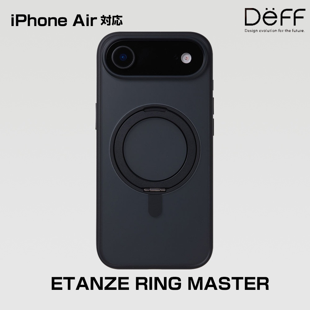 iPhone Air ETANZE RING MASTER for ե  360ٲž MagSafe  ե󥬡 Deff ǥ