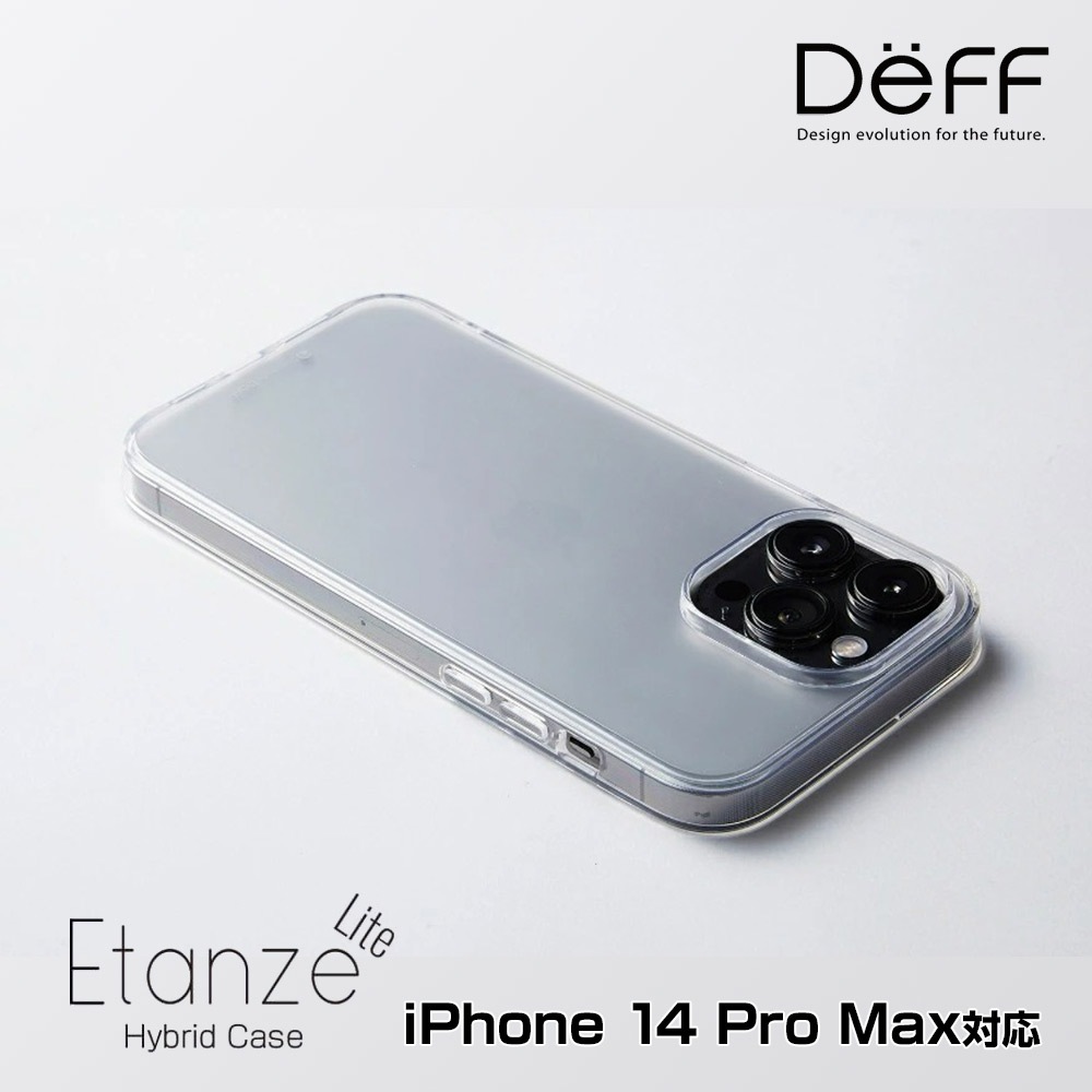 iPhone14 Pro Max HYBRID CASE Etanze Lite for iPhone 14 Pro Max ϥ֥åɥ 磻쥹б ض饹 MIL Deff