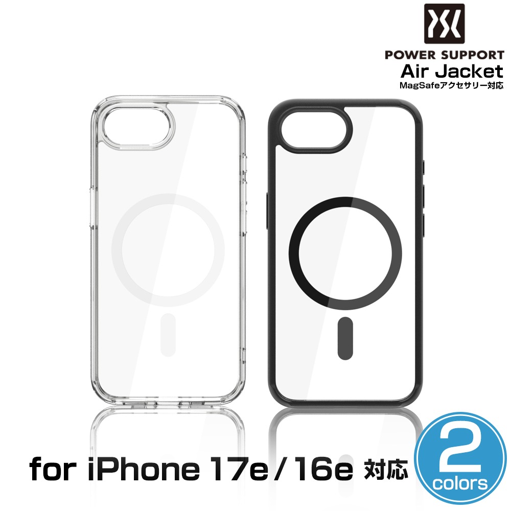 iPhone 17e / 16e �ѥ���ݡ��� ���ޥۥ����� ���������㥱�å� Hybrid MagSafe�����������б� for �����ե����� AirJacket �Ѿ׷���