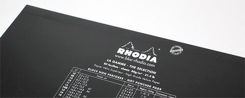 RHODIA �֥��å����ǥ��� �ɥåȥѥå� No 38(�֥�å����С����ɥå�����)