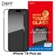 iPhone 16 Plus 饹ե SUPER TOUGH GLASS for ե 16 ץ饹 UVå+֥롼饤ȥå  Deff 󤿤Žդġդ