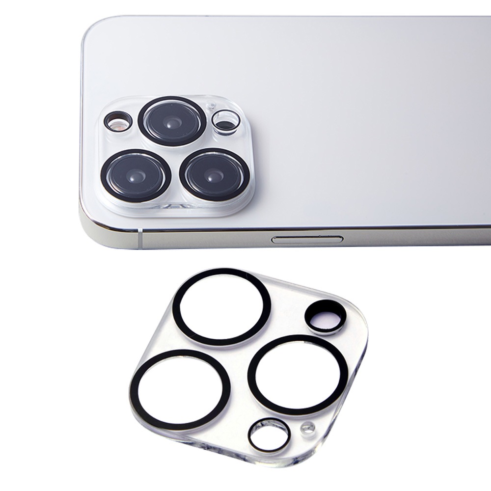 iPhone15Pro / 15Pro Max   ꥢ 󥺥С PREMIUM CLEAR CAMERA LENS COVER for iPhone for ե 15Pro / 15Pro Max Deff ǥ