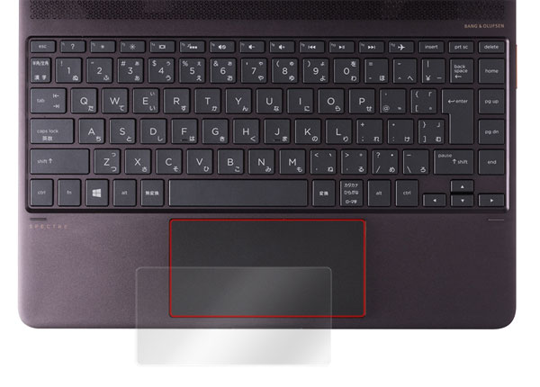 OverLay Protector for �ȥ�å��ѥå� HP Spectre x360 13-ac000