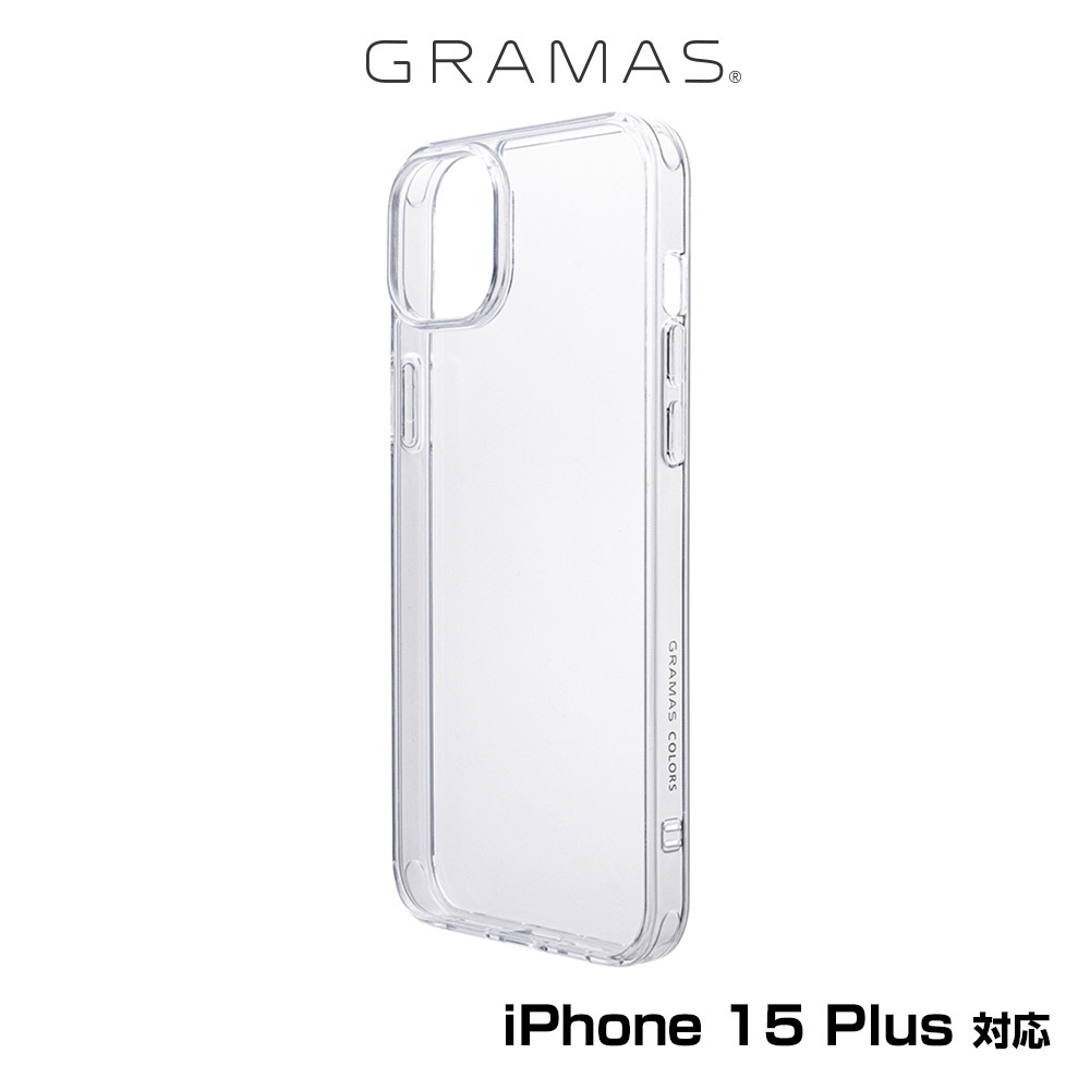 iPhone 15 Plus ̥С 뷿 GRAMAS COLORS Glassty 饹ϥ֥åɥ ե 15 ץ饹 磻쥹Ų
