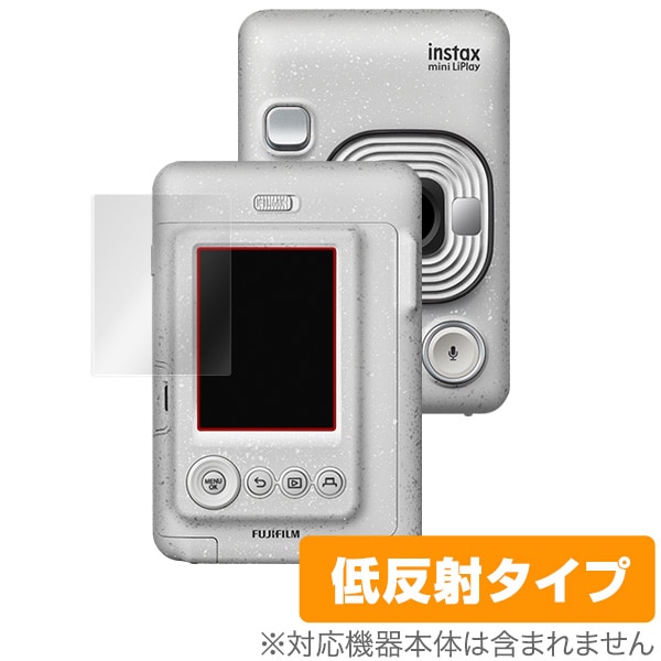 チェキ instax mini LiPlay 用 保護 フィルム OverLay Plus for チェキ
