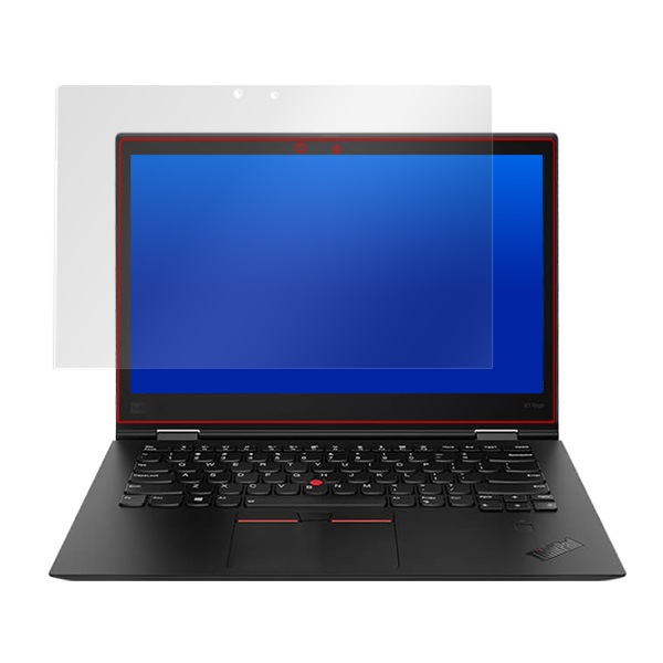 ThinkPadX1 Yoga 2018 �ݸ� �ե���� OverLay Brilliant for ThinkPad X1 Yoga (2018ǯ��ǥ�) IR���������ܥ�ǥ� �վ� �ݸ� ����� �ɻ��� ���椬�Ĥ��ˤ��� ���󥯥ѥå�X1 �襬 2018