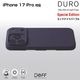 iPhone 17 Pro ����ߥ����ݥ����� DURO Special Edition for �����ե����� 17 �ץ� �磻��쥹�����б� Ķ���� (�ߥåɥʥ��ȥѡ��ץ�)