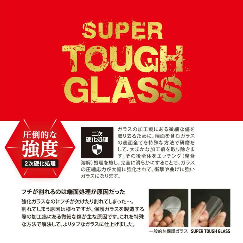 Xperia 5 V 饹ե SUPER TOUGH GLASS for ڥꥢ 5 V ܤˤ ֥롼饤ȥå  Deff 󤿤Žդġդ