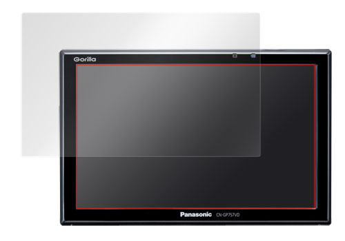 �ݸ�ե���� Panasonic Gorilla(�����) CN-G1500VD / CN-G750D / CN-G1400VD / CN-G740D / CN-G1300VD / CN-G730D �վ��ݸ� ��ȿ�� ����� �ɻ��� �����ʥ�