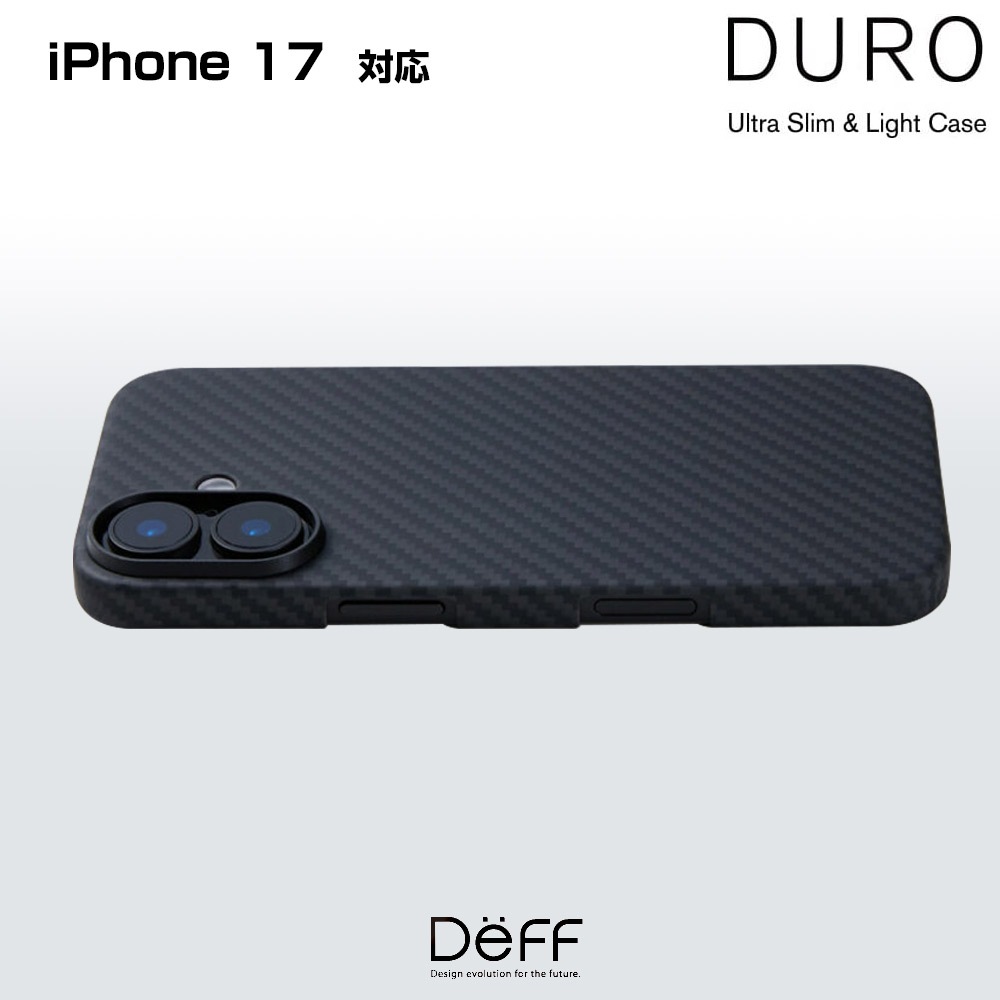 iPhone 17 ����ߥ����ݥ����� Ultra Slim & Light Case DURO for �����ե����� 17 �磻��쥹�����б� Ķ���� ���� �Ѿ׷� Deff �ǥ�����