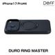 iPhone 17 Pro DURO RING MASTER for �����ե����� 17 �ץ� (�ޥåȥ֥�å�) MagSafe��� ������� �ե��󥬡���� Deff �ǥ�����
