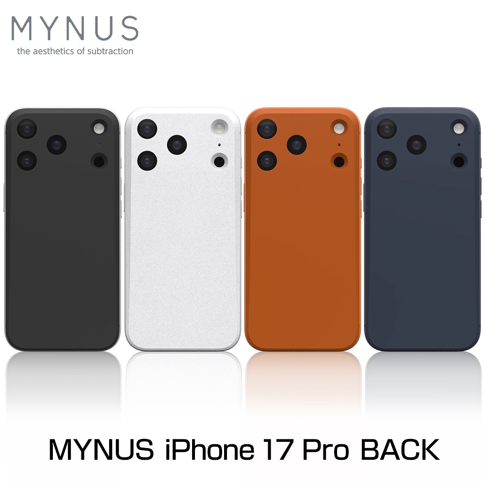 MYNUS �ޥ��ʥ� iPhone 17 Pro BACK MagSafe�б� �Хå��ץ졼�� �ޥ��ʥ� �����ե����� ������