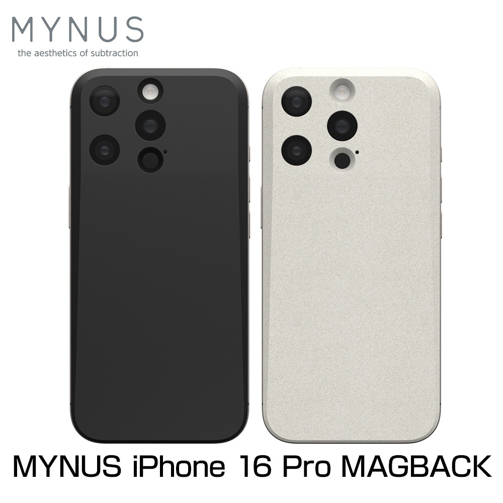 MYNUS �ޥ��ʥ� iPhone 16 Pro MAGBACK MagSafe�б� �Хå��ץ졼��
