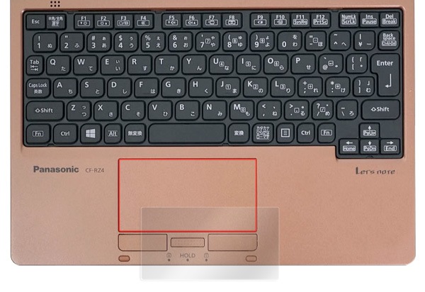 OverLay Protector for �ȥ�å��ѥå� ��åĥΡ���RZ (CF-RZ8 /CF-RZ4 / CF-RZ5 / CF-RZ6)