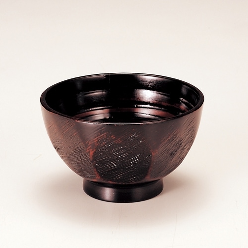 天然木製 汁椀 紀の川 曙 漆塗り | 汁椀,黒色・曙 | 曲げわっぱと漆器