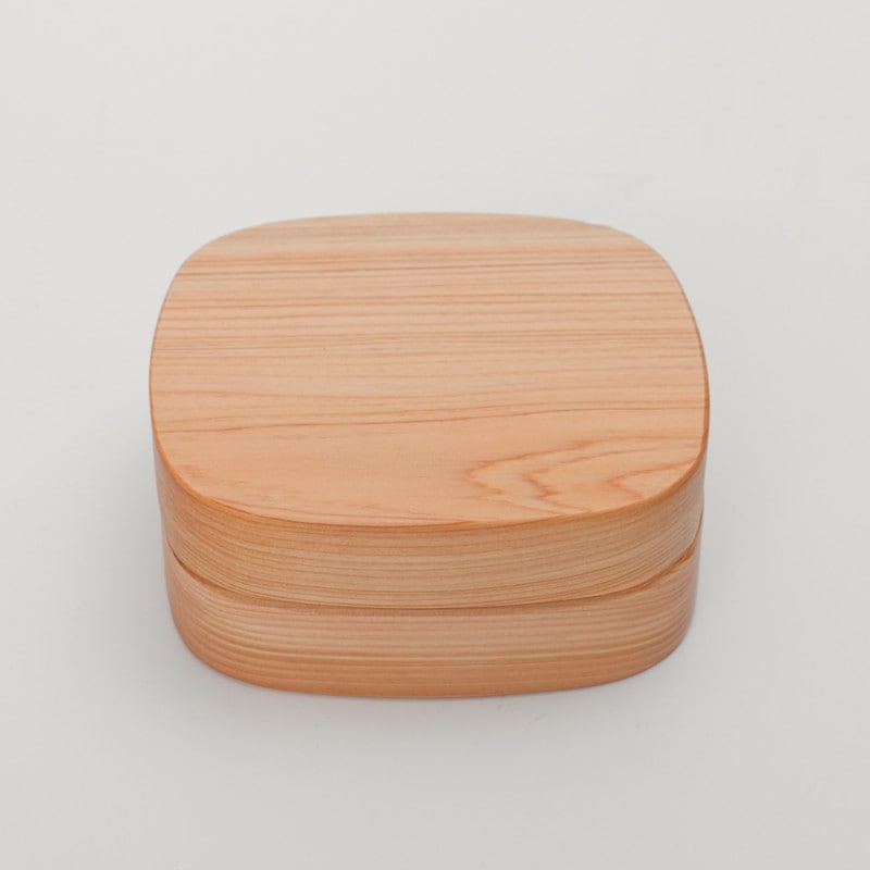 新品未使用★工場直送★紀州漆器 | 紀州桧弁当箱セット（ナチュラル） 紀州漆器 | 紀州桧弁当箱セット（ナチュラル）