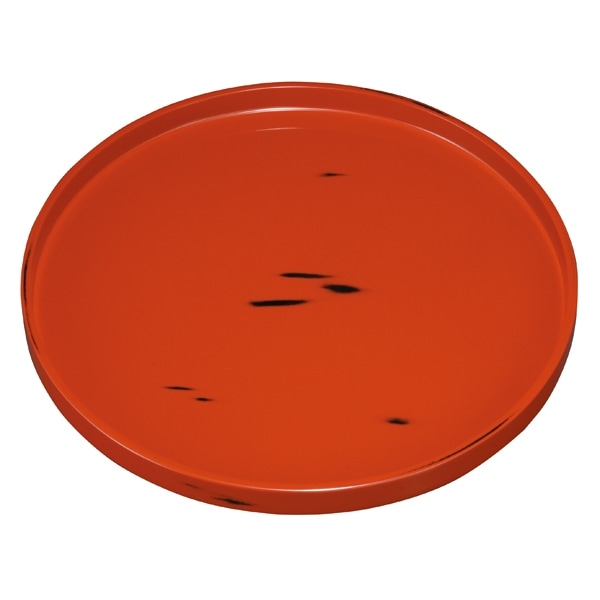 根来　朱塗丸盆 楽天市場】【10％OFF】【2点5%クーポン 7日まで】 天然木製 7寸
