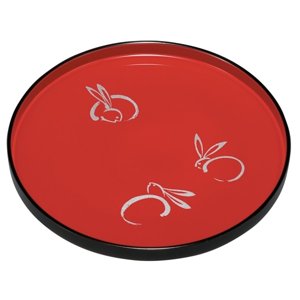 最高級 輪島塗 うさぎ屋 大正松 本漆器お盆 輪島塗 うさぎ屋 / 盆 最高級