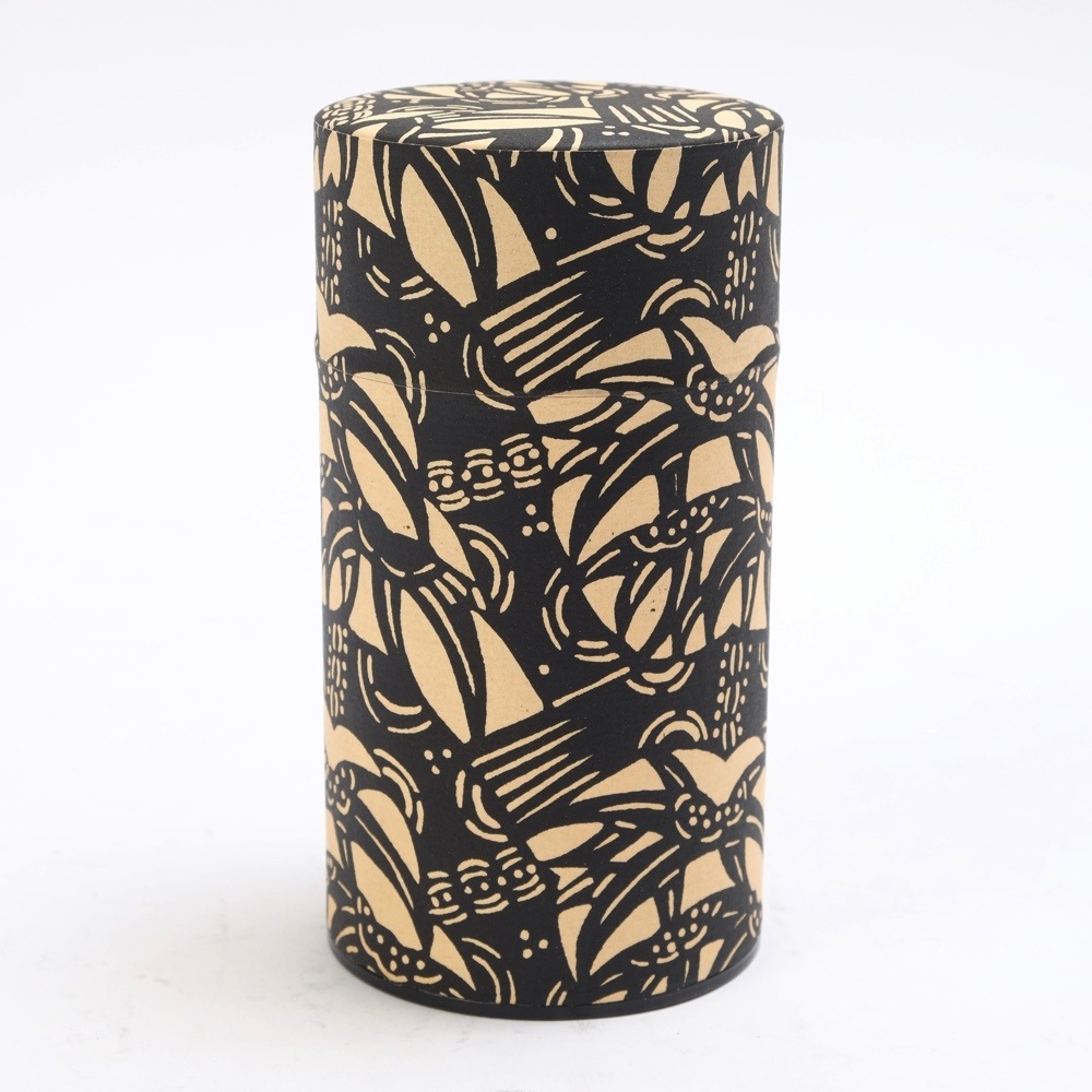 茶筒 日本製 はいからさん（L） 版 保存容器 ぽッ・かん ぽっかん