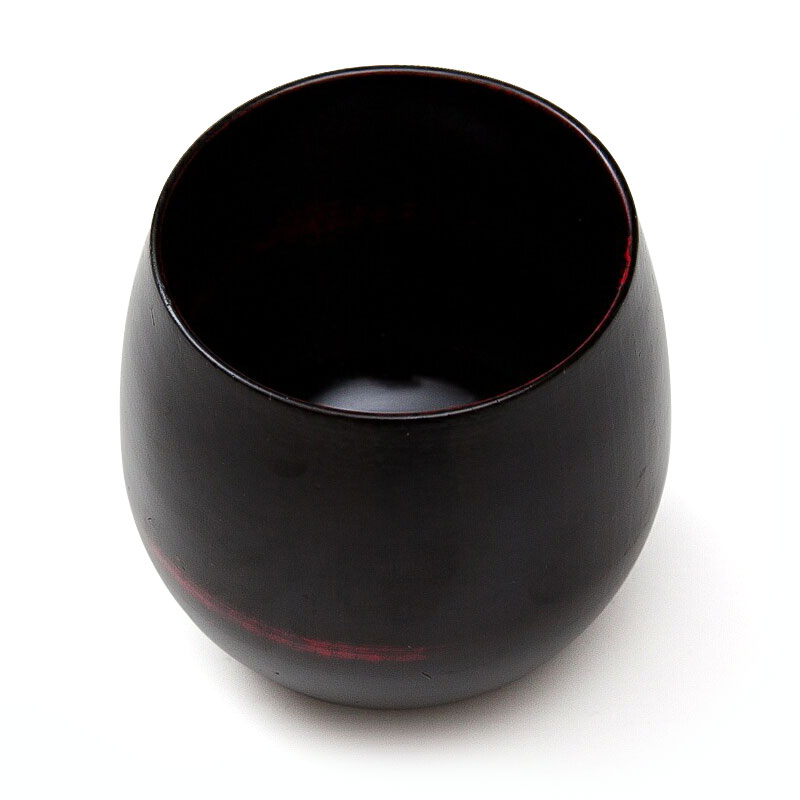 天然木製 エッグカップ 曙 漆塗り カップ 湯飲み 湯のみ 湯呑み