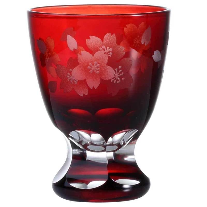 日本酒グラス 大和桜 ぐい呑み 日本酒 冷酒 お酒 ガラス