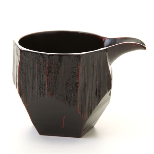 天然木製 片口（L） 曙 漆塗り | カップ・茶器・酒器,酒器 | 曲げ