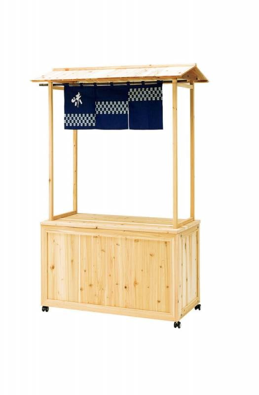 組み立て式屋台 キャスター付き イベント