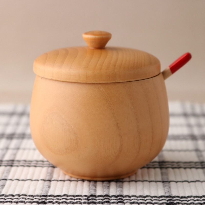 天然木製 薬味入れセット ナチュラル | 在庫処分・アウトレット | 曲げ