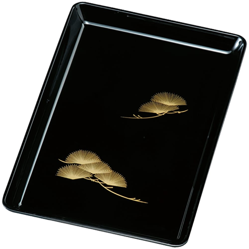 日本製】 紀州塗り 切手盆 祝儀盆 9寸 27cm お盆 トレー 和