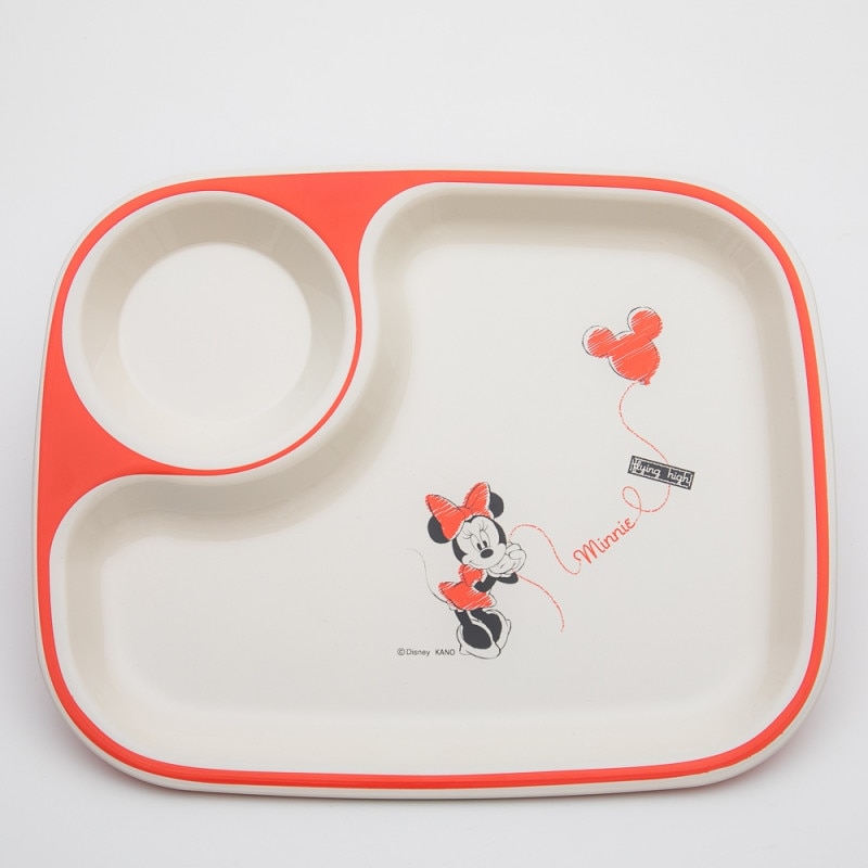 disney ミニー キッズ長角プレート バルーン ディズニー ミニーマウス