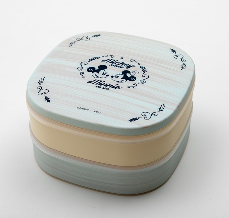 Disney M&M ブルー 2段 オードブル 重箱 【運動会 親子遠足 ピクニック