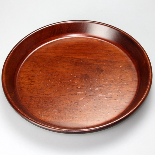 天然木製 カレー皿 ブラウン 24cm | 皿・盛器,大皿・盛皿 | 曲げわっぱ
