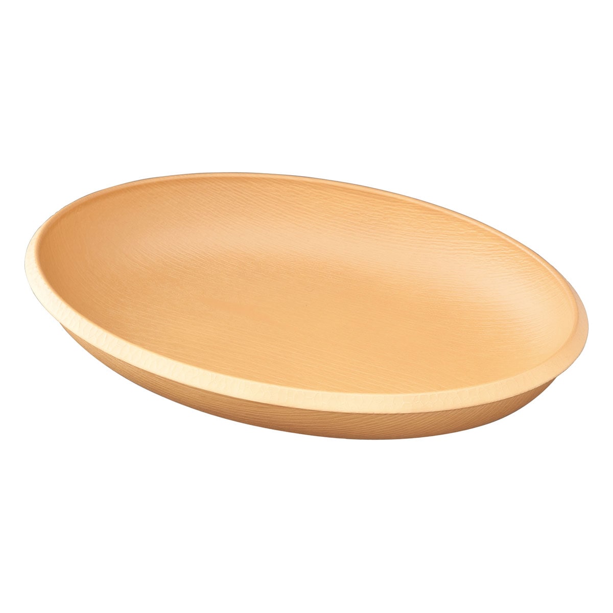 こもれび オーバルプレート ナチュラル 26.2cm スープスプーン付き 食