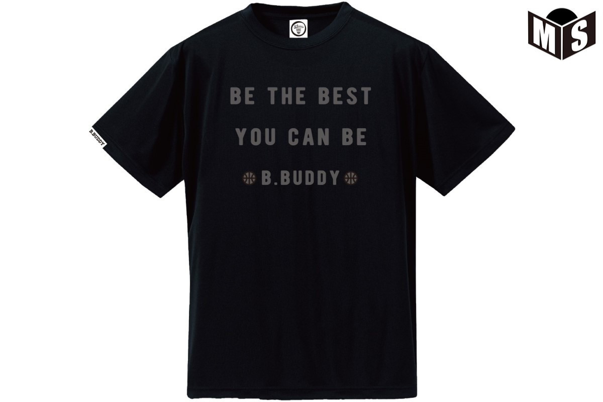 ビー.バディ B.BUDDY WORD Tシャツ（ブラック）【ST21-005】