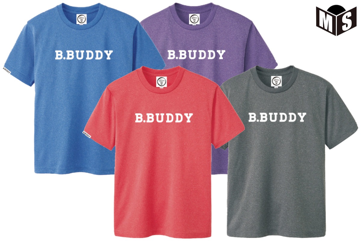 【4色展開】ビー.バディ B.BUDDY NEW LOGO Tシャツ【ST21】