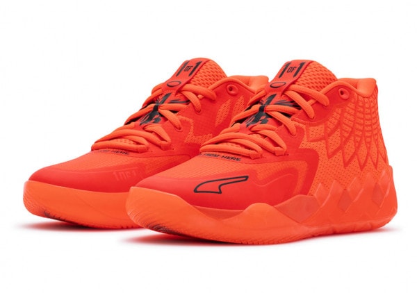 ںͽʤۥס PUMA MB.01 Red LaMelo Ball ܡ ͥ㡼ǥ NBA 㡼åȡۡͥå Limited store only Release.377237-02