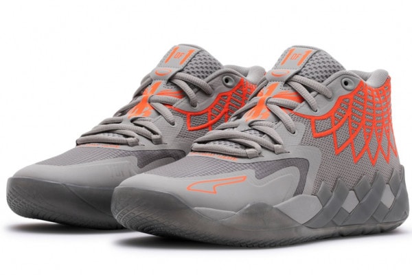 ں٤ʤۥס PUMA MB.01 GREY BLAST LaMelo Ball ܡ ͥ㡼ǥ NBA 㡼åȡۡͥå Limited store only Release GREY 376443-09