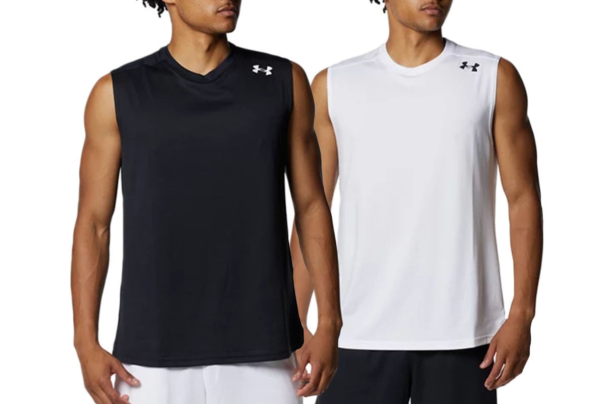 ロングショットスリーブレスTシャツ アンダーアーマー 【1375345】 バスケ ノースリーブ 2025/8/15