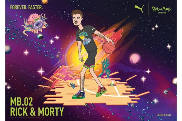 SOLD OUTMB.02 "Rick and Morty"ס LaMelo Ball ܡ ͥ㡼ǥ NBA 㡼åȡۡͥå Limited store only Release 377411-02 2023/2/17 